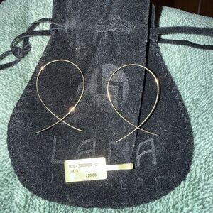 Lana Jewelry Gold Hoop Earrings